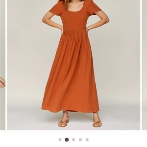 Christy Dawn The Scarlet Dress burnt orange